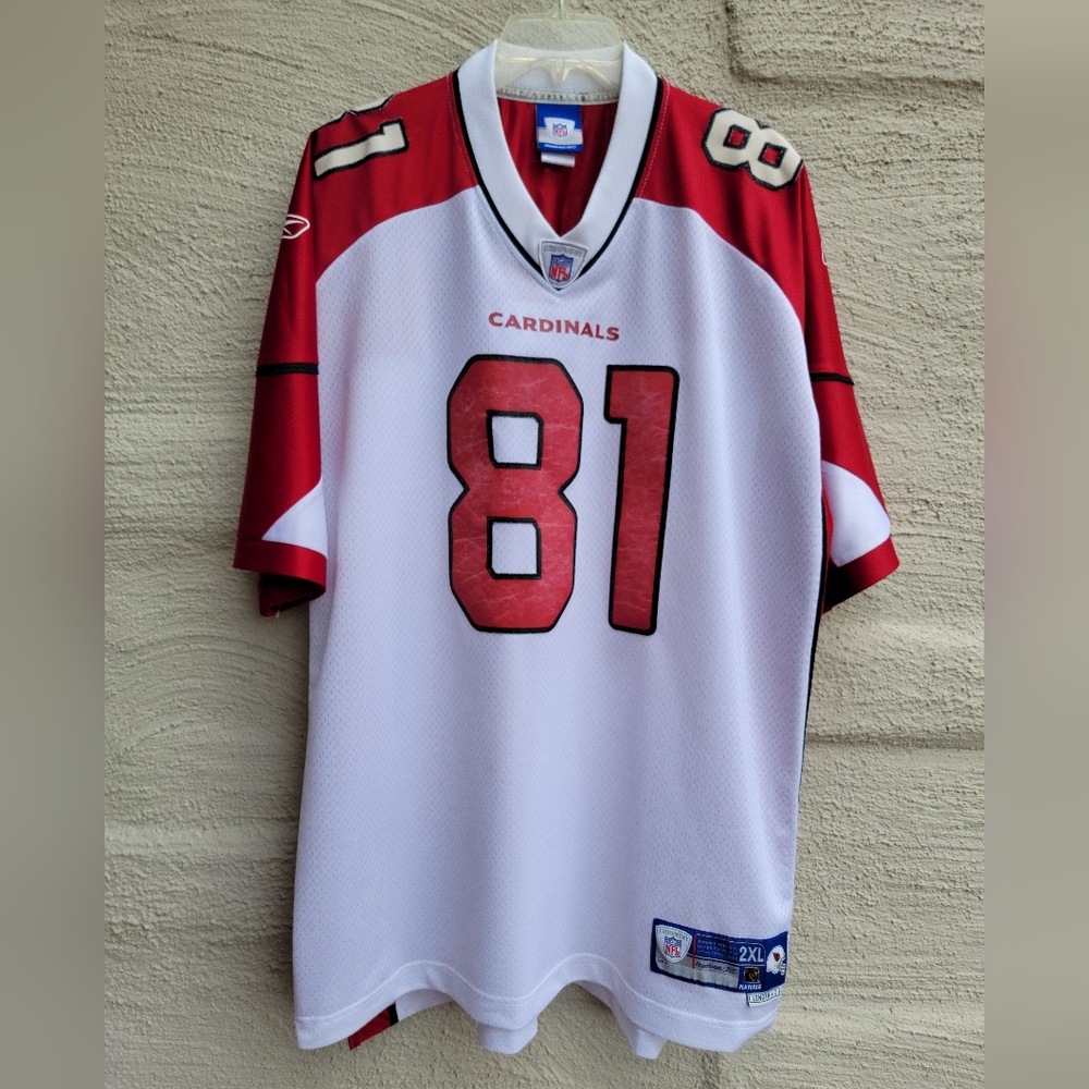 Reebok NFL Arizona Cardinals #81 Anquan Boldin Football Jersey. Size- 2X + 2L
